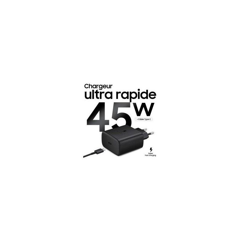 Chargeur samsung 45w & Cable